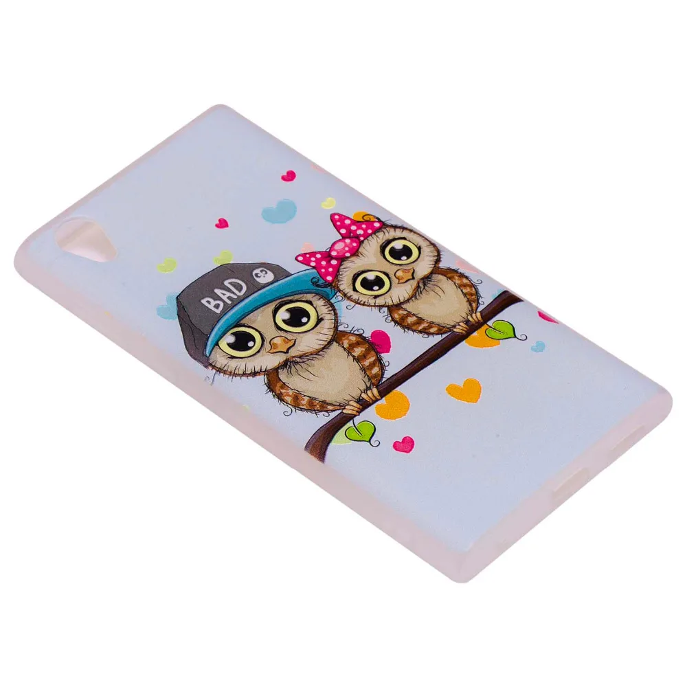 Lucury 3D Relief pattern For Sony Xperia E6 case cartoon TPU Soft Cover mobile phone coque funda shell |