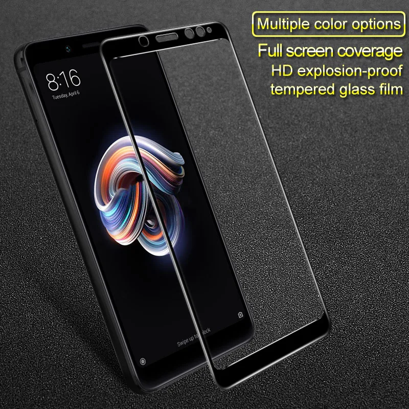 Для Xiaomi Redmi Note 5 Pro закаленное стекло Imak полное покрытие защита для экрана