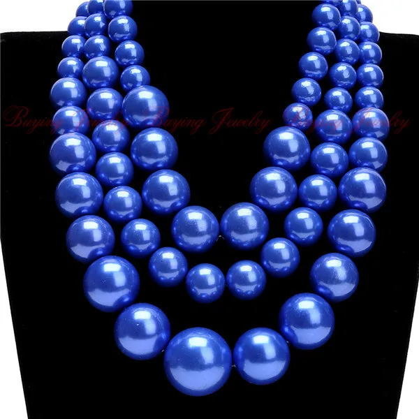 Бесплатная доставка Смола Большой белый искусственный жемчуг ручной работы Multi