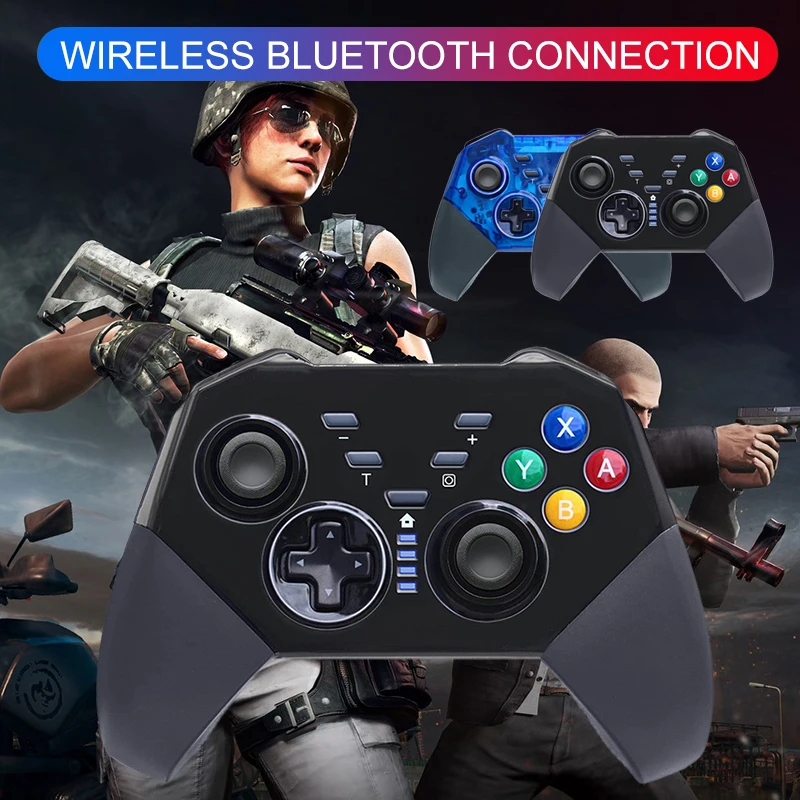 Игровой джойстик 6 типов на выбор для NS Console Pro, беспроводной Bluetooth геймпад для пульта дистанционного управления kingd для ПК