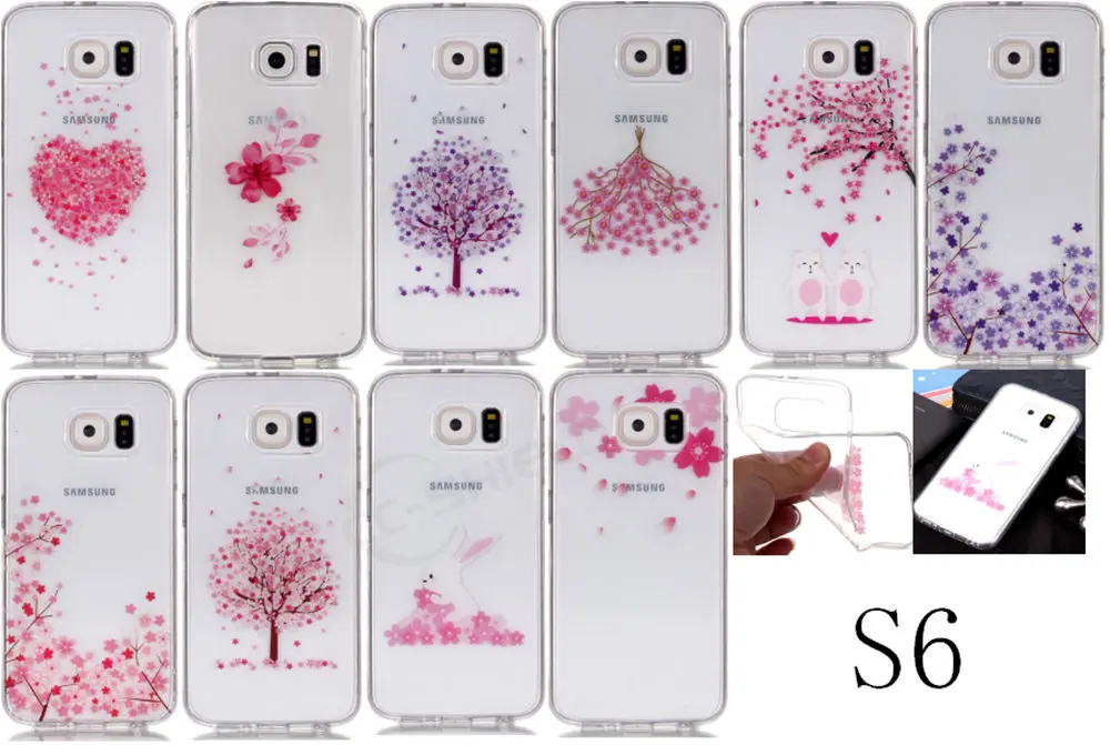 Soft Fitted Case for Samsung Galaxy S6 S 6 G920 G920F G920FD Painting Phone G920W8 SM-G920F SM-G920FD Silicone Cover |