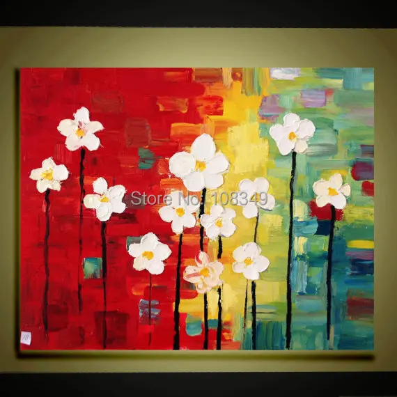 Ручная роспись маслом на холсте стены искусства холст картины настенные для