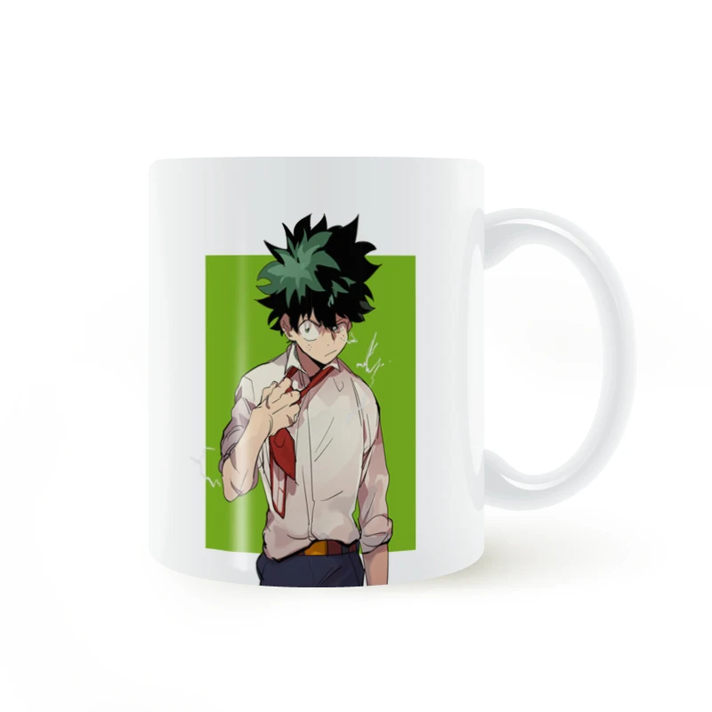 My Hero Academy Midoriya izku Кружка Кофе Молоко керамическая чашка креативные DIY подарки
