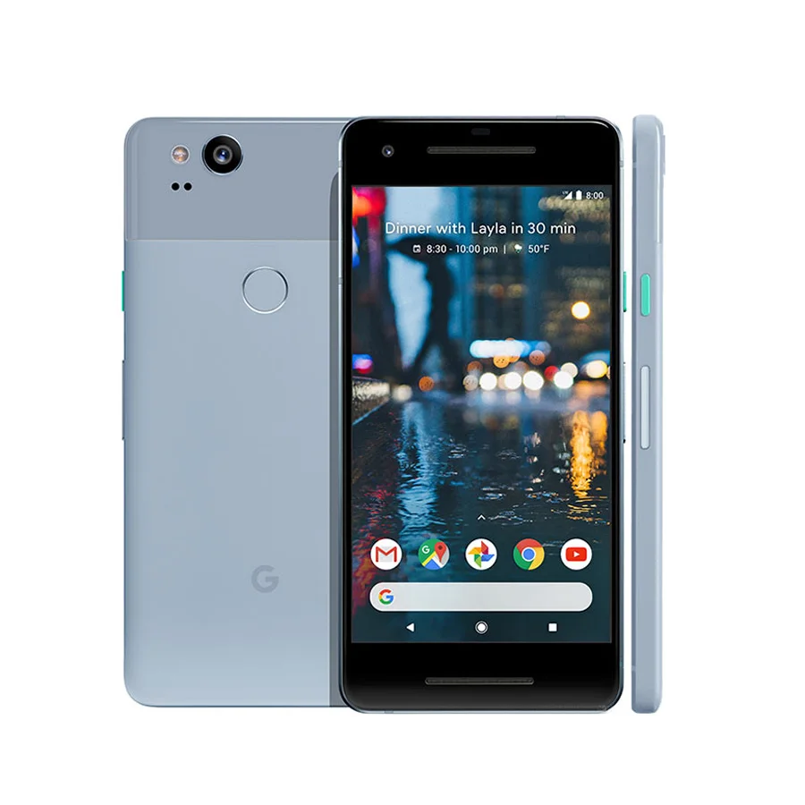 Смартфон Google Pixel 2 5 0 дюйма 4 Гб ОЗУ 64 128 ПЗУ 4G LTE Snapdragon 835 NFC восемь ядер сканер