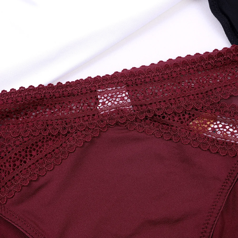 Женские хлопковые трусики с вырезами средней посадки|Женские трусики| |