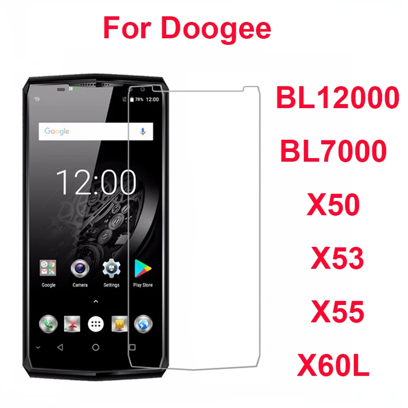 Закаленное стекло Для Doogee BL12000 X55 X60L 2 шт.|Защитные стёкла и плёнки для телефонов| |