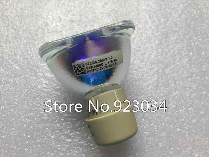 Оригинальная лампа проектора с неизолированным светом NP34LP для лазерной