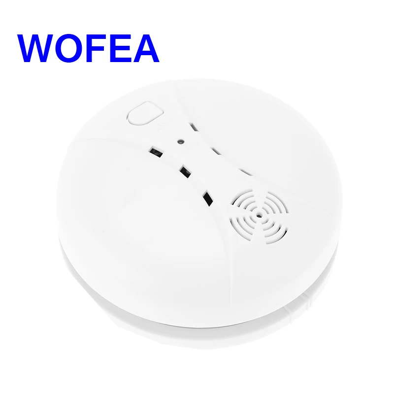 Wofea Новый высокое качество охранных системы 433 315 мГц беспроводной детекторы дыма