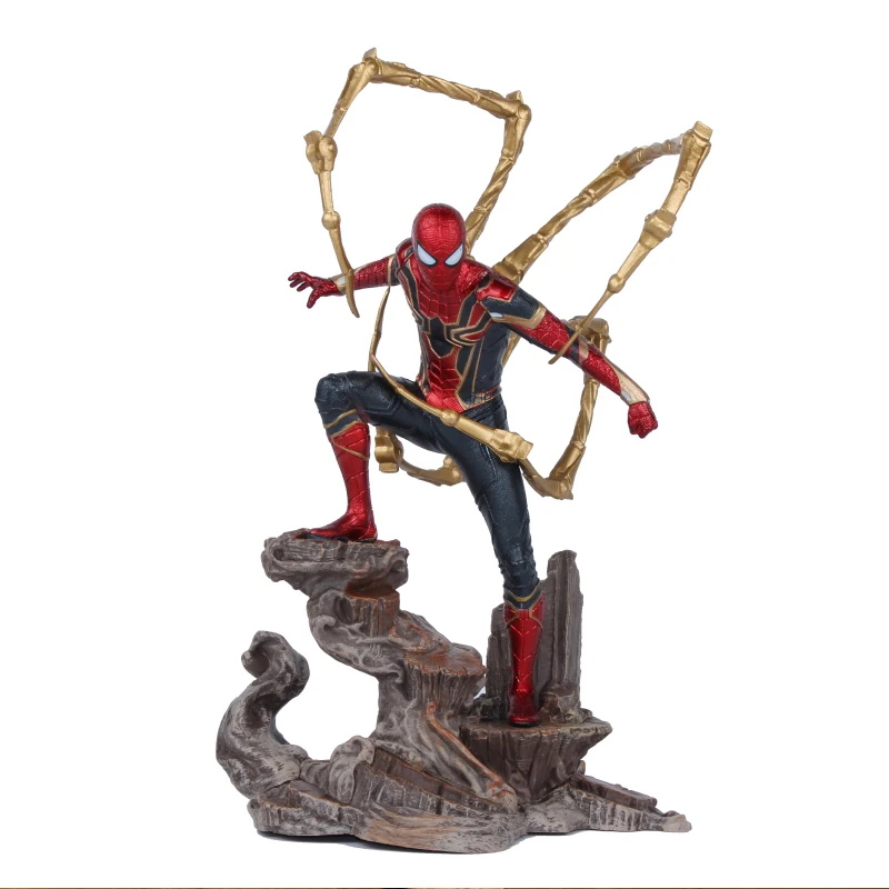 Экшн фигурки героев фильма Marvel Мстители 4 супергерой Человек паук далеко от дома