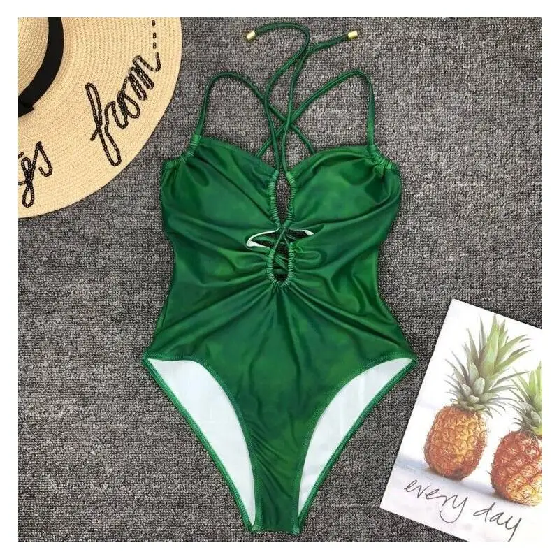 Новый запас с накладкой крест ремень детали сексуальная леди печати Цельный