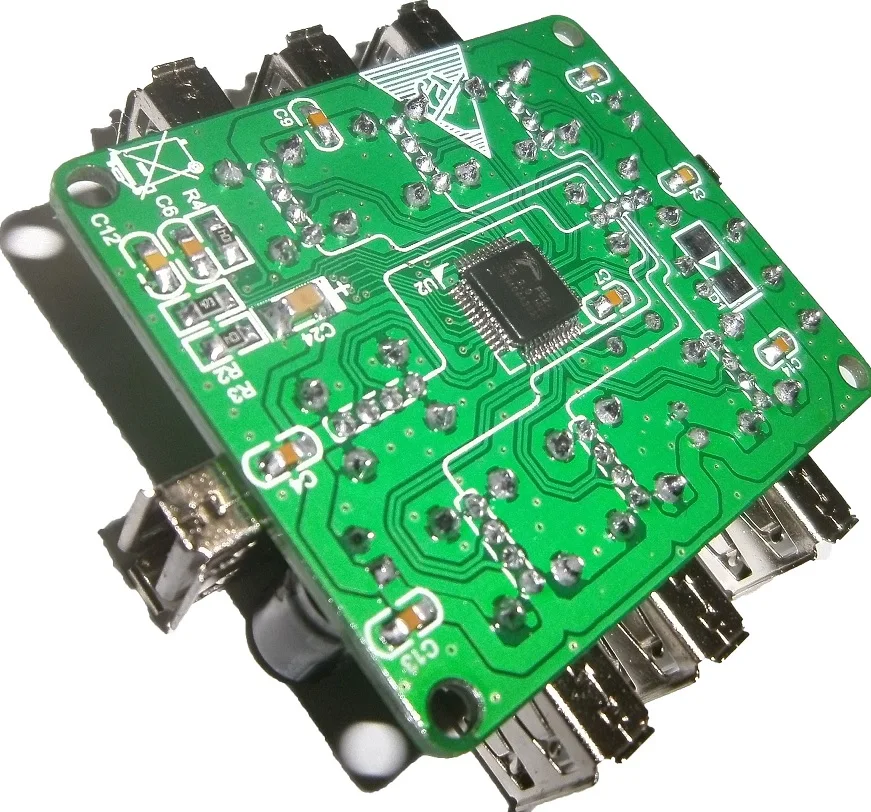 USB2.0 концентратор контроллер передачи данных Drag 7 самостоятельный/шина источник
