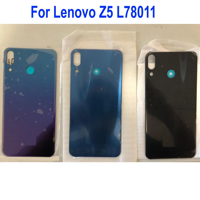 Оригинальная новая задняя крышка батарейного отсека для Lenovo Z5 L78011 Корпус