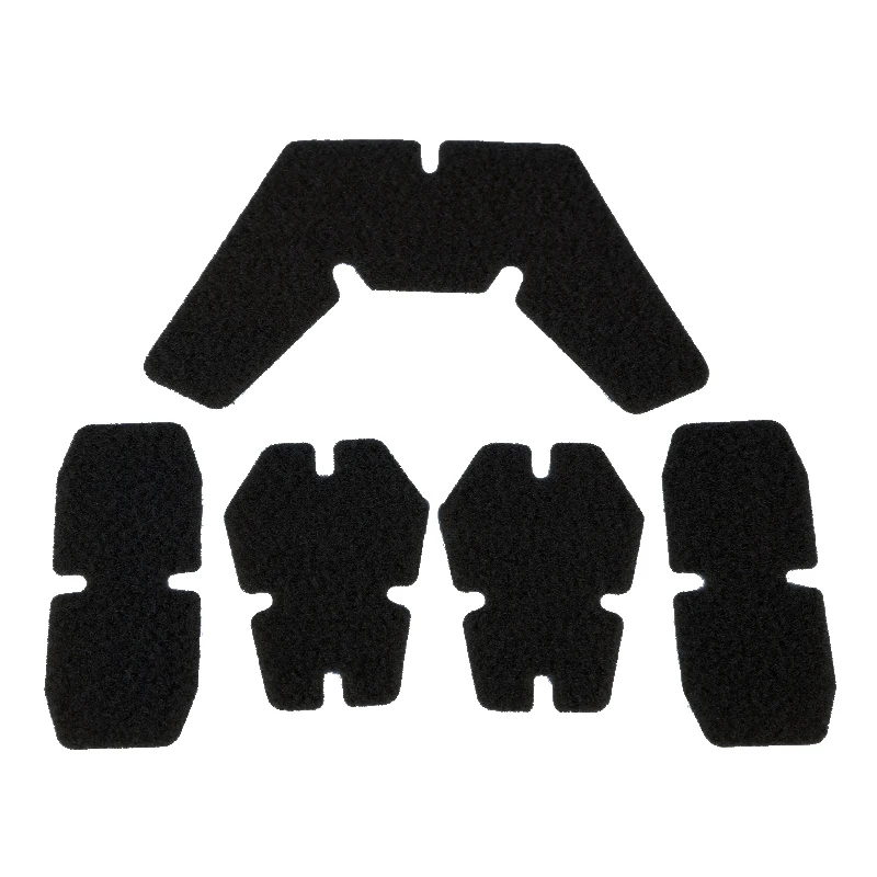 5 шт./компл. нашивки со шлемом Волшебная Пряжка Застежка липкие аксессуары для AF