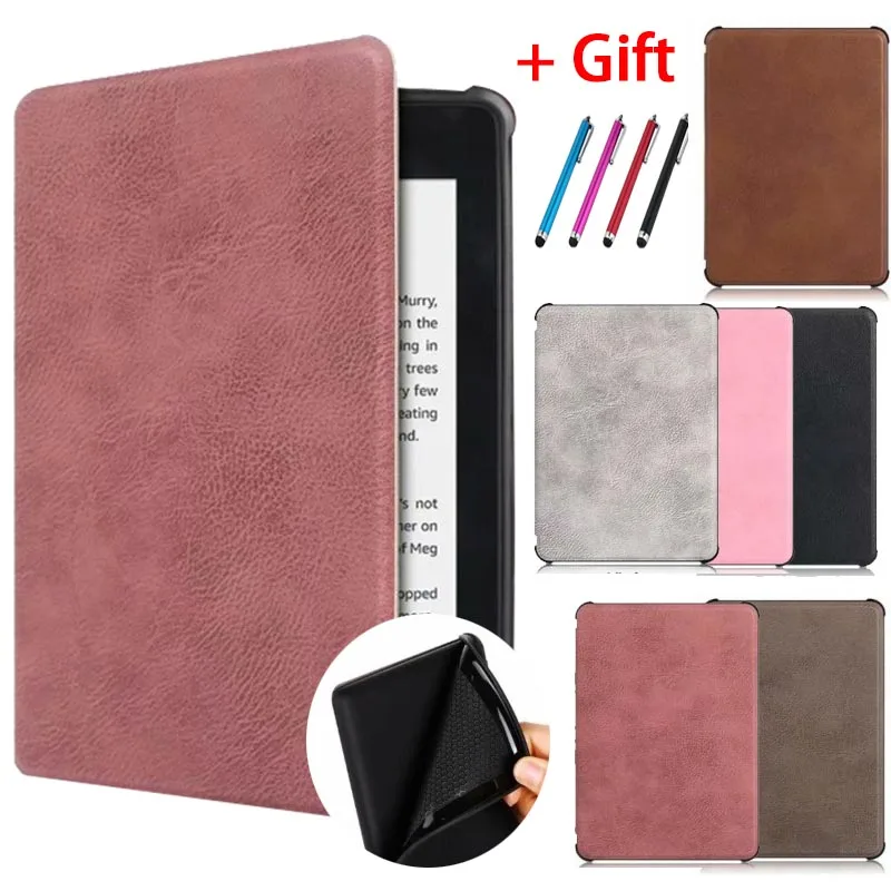 Электронная книга умный чехол для Amazon New Kindle Paperwhite 10th Generation funda 4 2018 выпущен|Чехлы