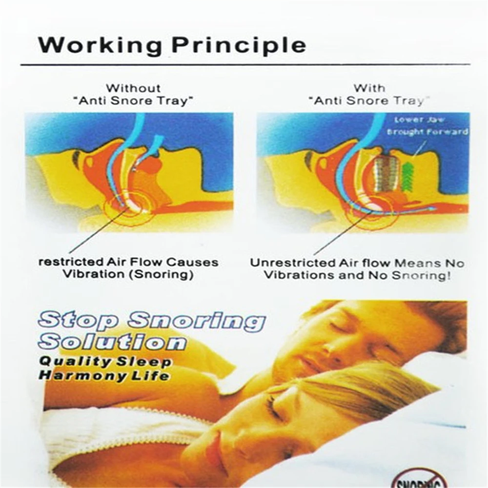 Лидер продаж от Храпа Анти Храп мундштук апноэ гвардии бруксизм лоток Спящая