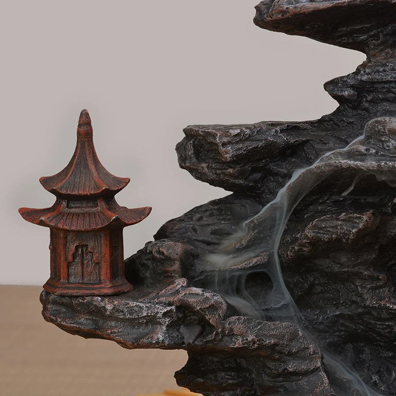 Креативная большая башня для благовоний с отпаданием в воде возвращается