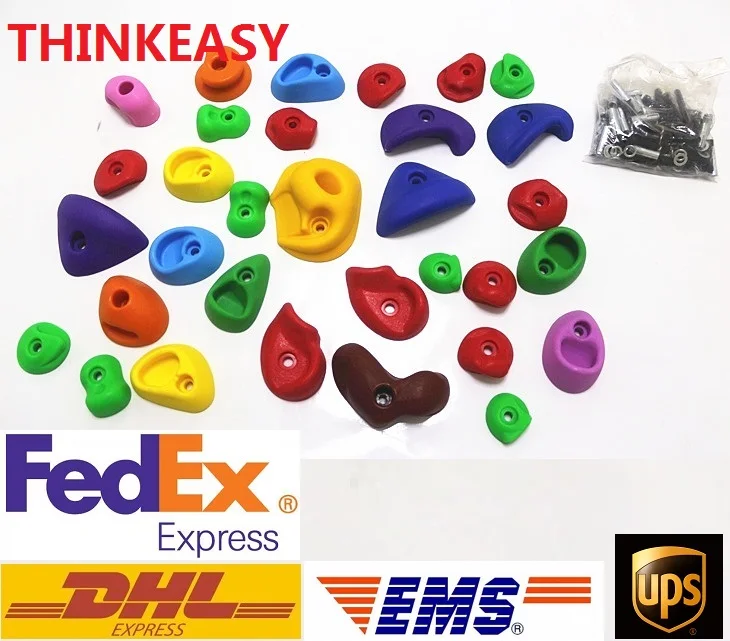 Набор для скалолазания детский пластиковые стены с винтом детские игрушки