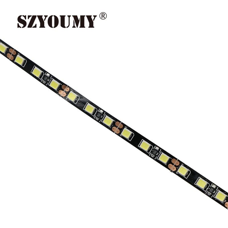 SZYOUMY 12 В 2835 100 м Светодиодная лента 5 мм Тонкий 8 IP65 IP20 неводонепроницаемый 120