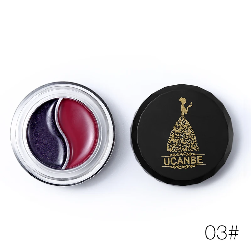 UCANBE, бренд, двойной цвет, гель для бровей, макияж, водонепроницаемый, прочный, Maquiagem, ТИНТ, стойкий, для глаз, крем для бровей, косметический набор для глаз