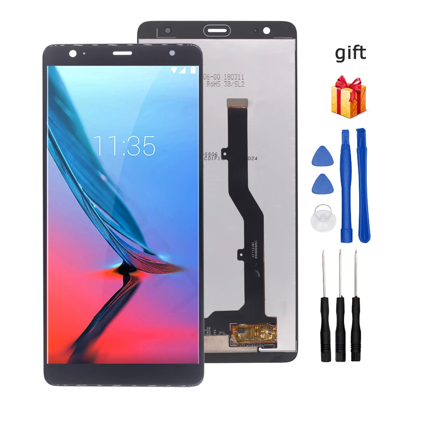 ЖК дисплей для ZTE Blade V9 сменный дигитайзер сенсорного экрана запчасти телефонов