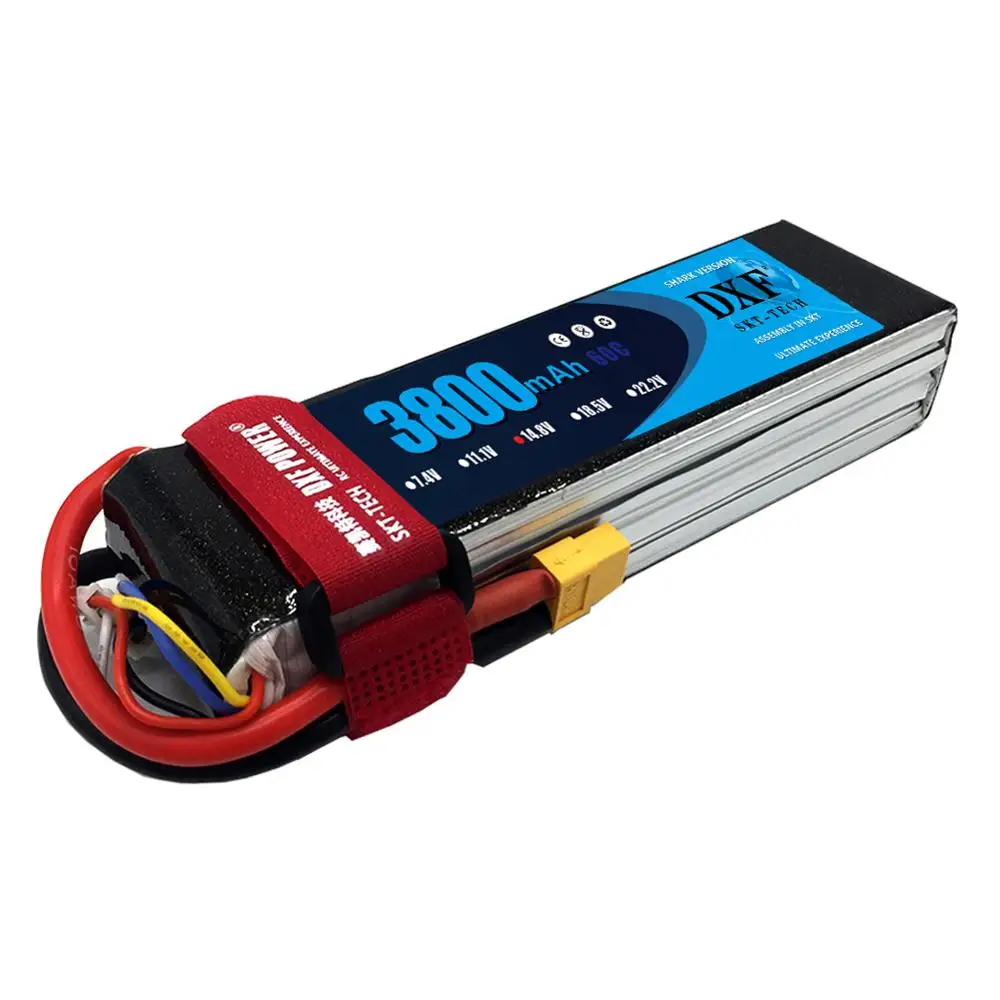 DXF 14 8 V 3800mAh 4S 60C Max120C RC Вертолет LiPo батарея для самолета Quadrotor Автомобиль Лодка
