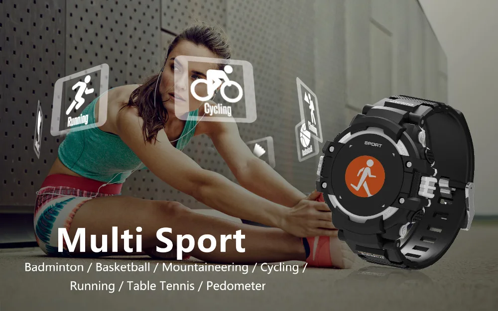 Новинка DTNO.1 F7 GPS умные часы носимые устройства трекер активности Bluetooth 4 2