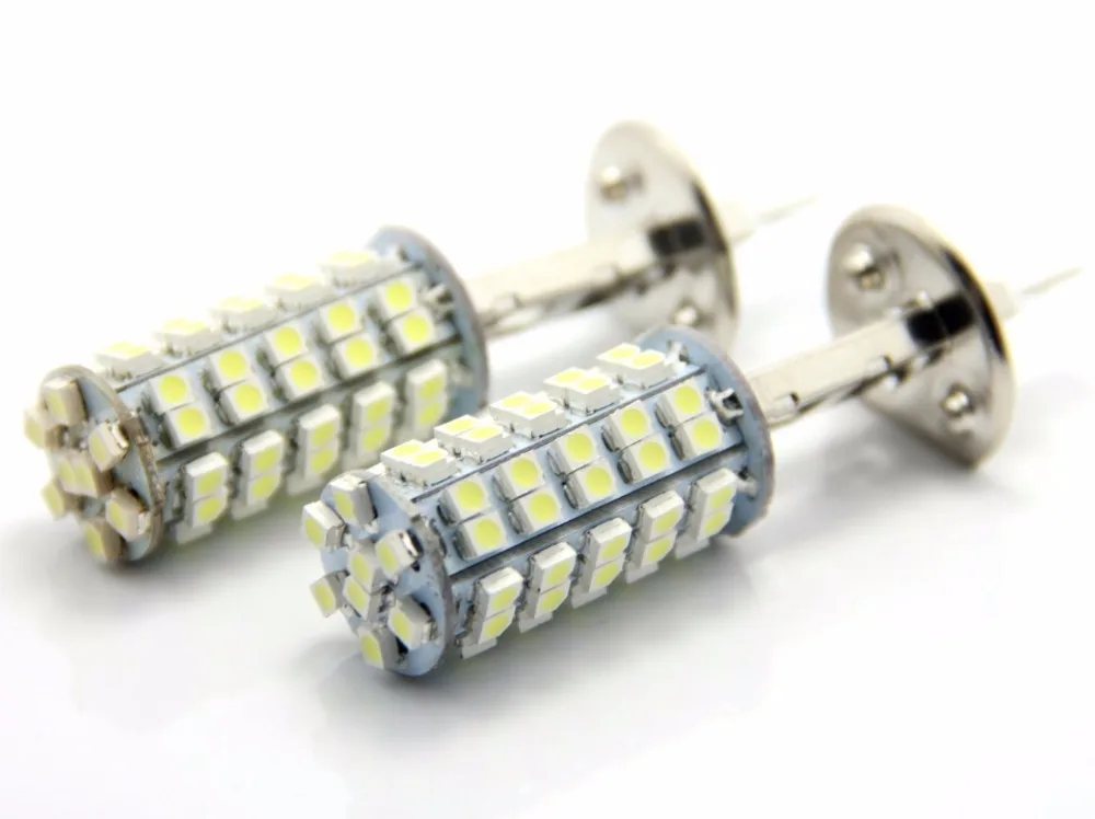 Par De Lampada H1 Led 68 Smd - Farolete светильники Super Branca Frete Gratis Anx Leds Nevoeiro |