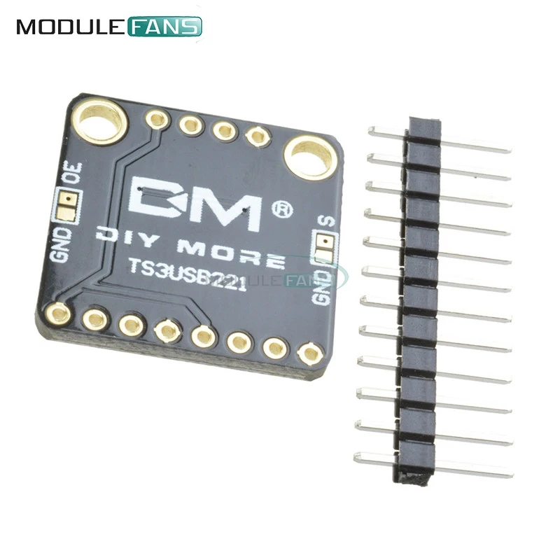 Высокоскоростной мультиплексор TS3USB221 USB 2 0 (480 Мбит/с) 1:2 для выключателя Demultiplexer с