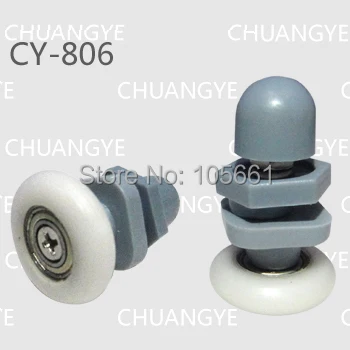 Части шкива раздвижной двери пластиковый валик для душа подшипники|bearing casters|bearing