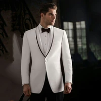 white men suit custom made wedding suit groom tuxedo best man blazers vintage terno masculino 2 piece coat pants costume homme