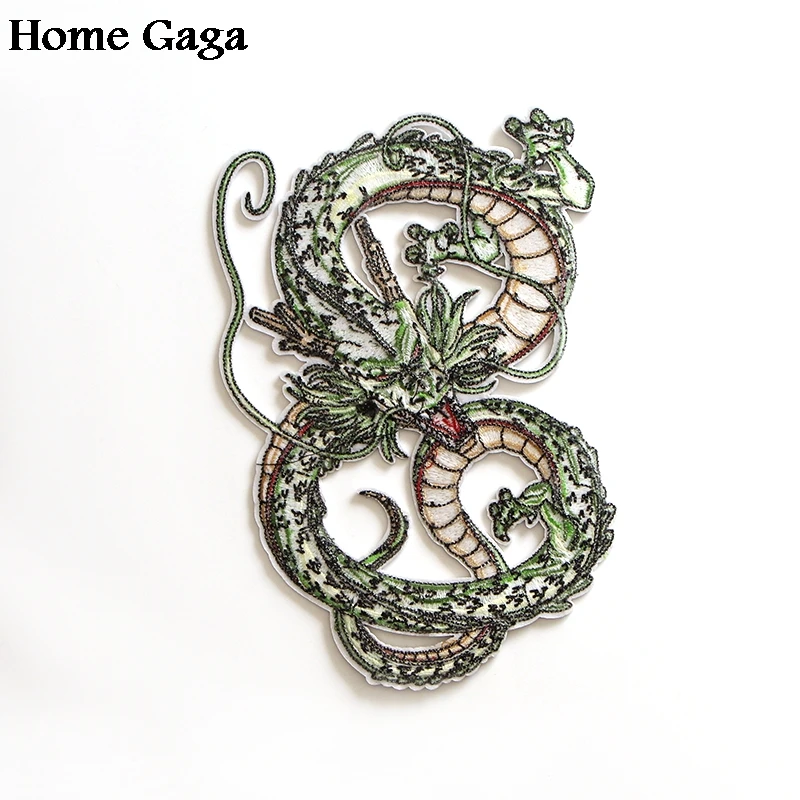 Homegaga Dragon ball z Shenron куртка большого размера нашивки вышитые железные на аксессуар новое поступление косплей одежда наклейки D1268