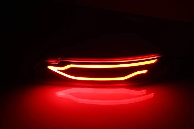 Автомобильная проблесковая 1 пара автомобильный Светодиодный отражатель