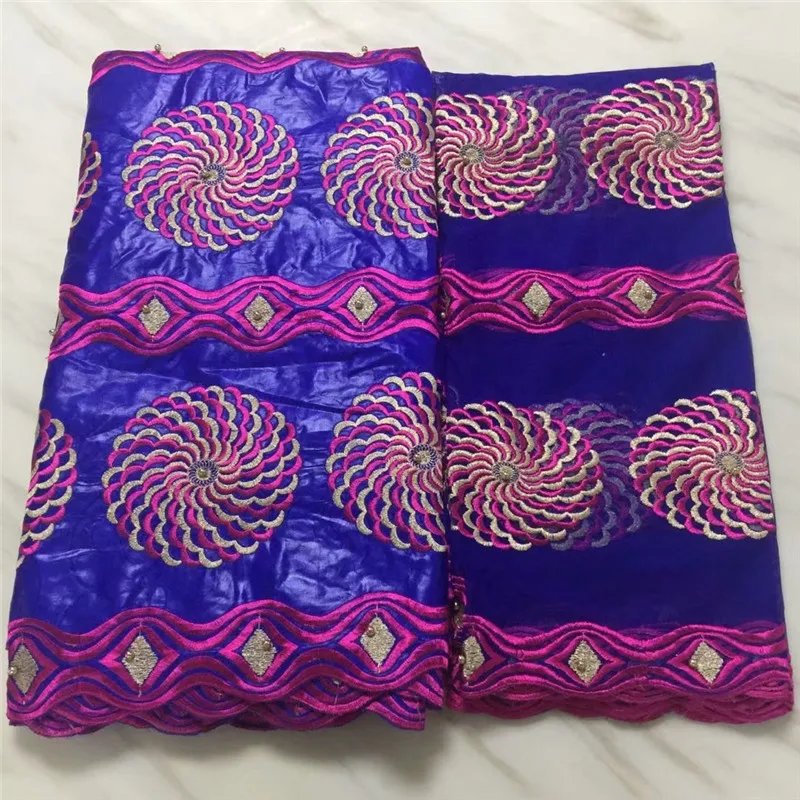 Базин getzner богатый новое поступление ткани базин с тюлем кружевной шарф высокого