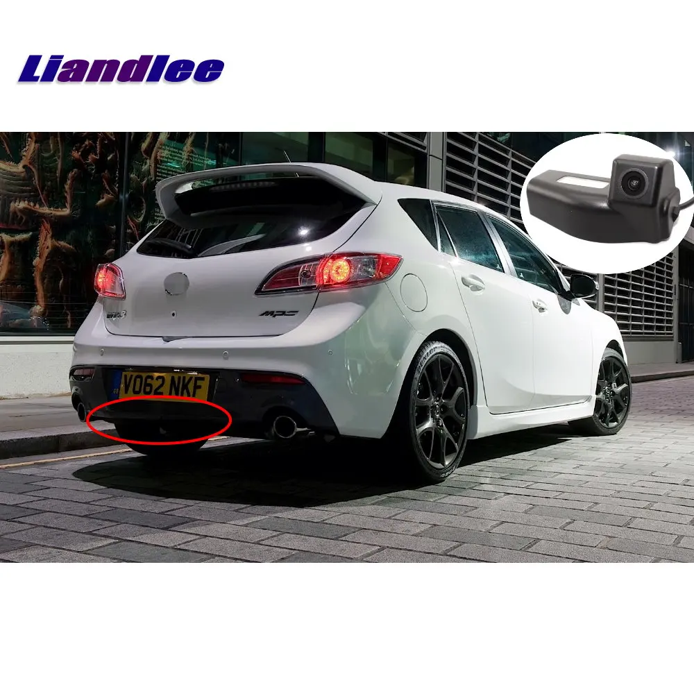 Liandlee для Mazda3 Mps SP23 Mazdaspeed3 2007 2011 парковочная камера заднего хода автомобиля