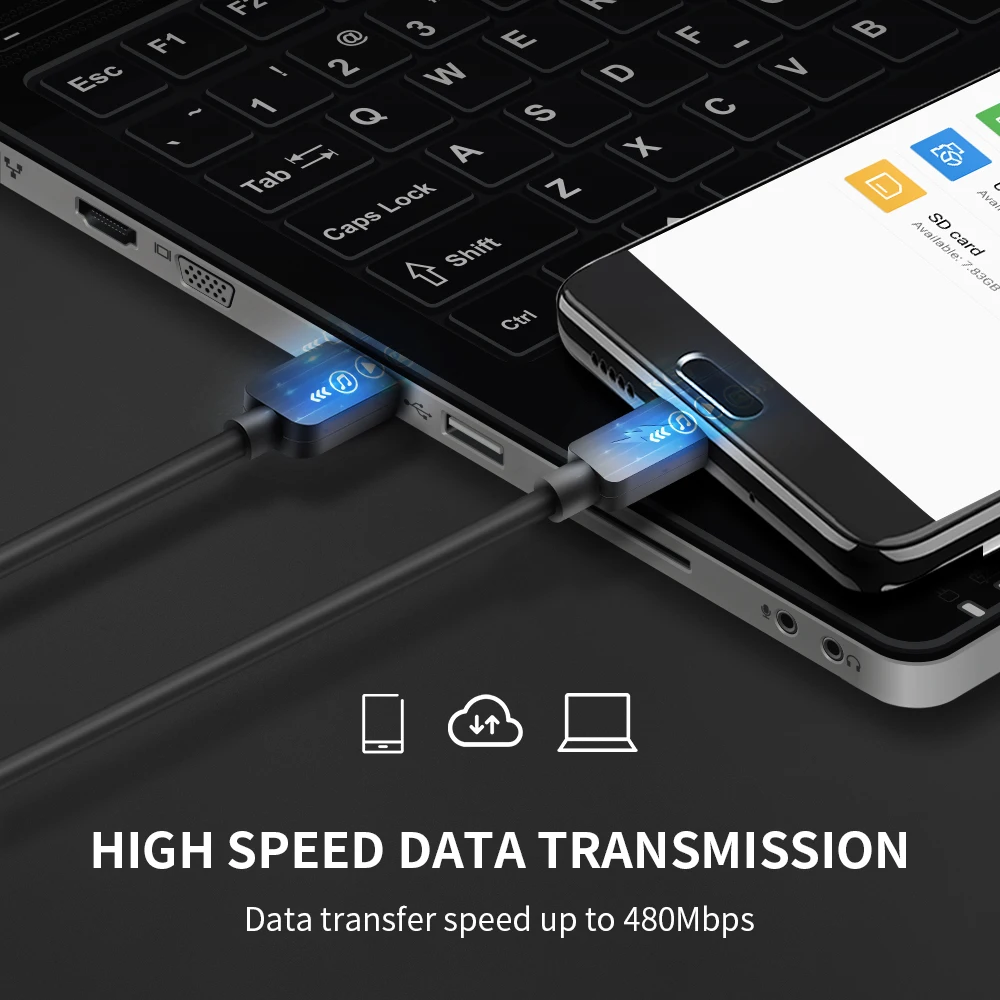 Rocketek Quick Charge USB C type C кабель 5A для huawei Lite Pro usb зарядный кабель для huawei P10 P20 P30