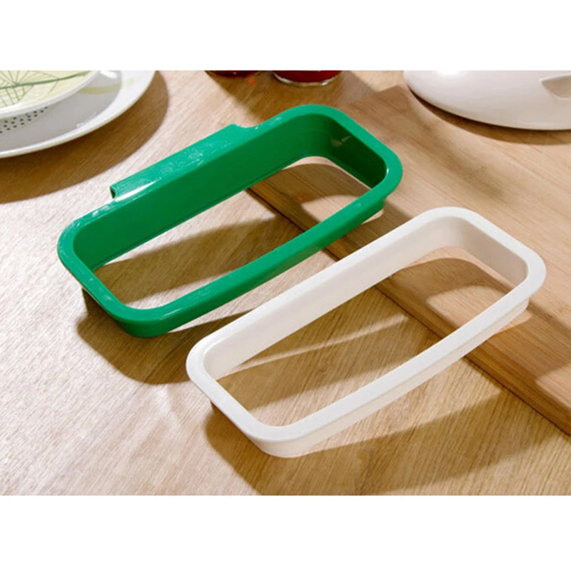 Используйте полноцветный зеленый мусорный мешок для мусора прикрепить