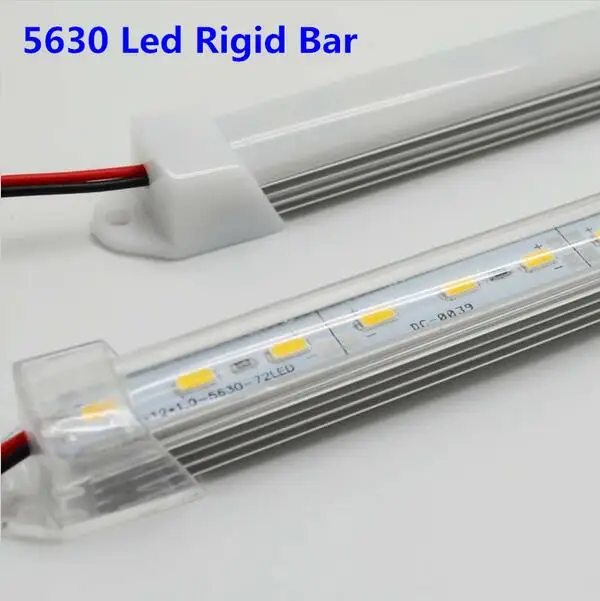 

New 5630 LED Rigid Light Bar White Warm White 500mm LED Cabinet Strip Rigid 12 V DC Showcase LED Hard Strip