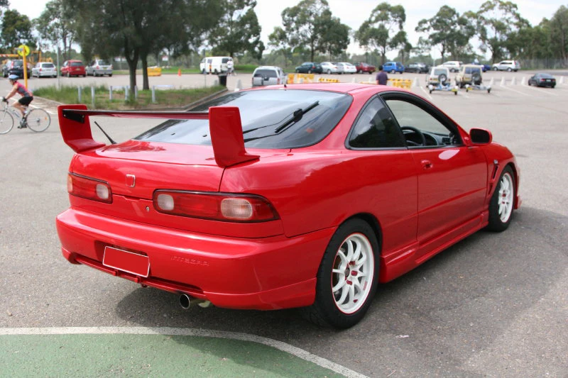 Автомобильные аксессуары для Honda 94-01 Integra DC2 FRP стекловолокно MU стиль задний