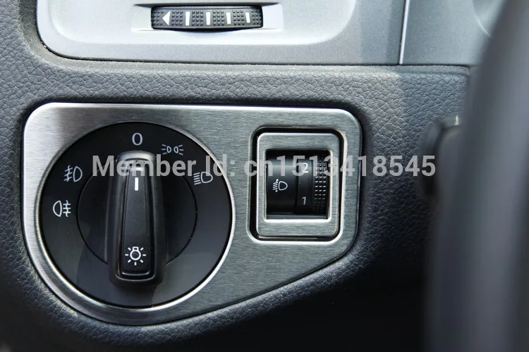 Защитная рамка из нержавеющей стали для автомобильных фар автомобильные