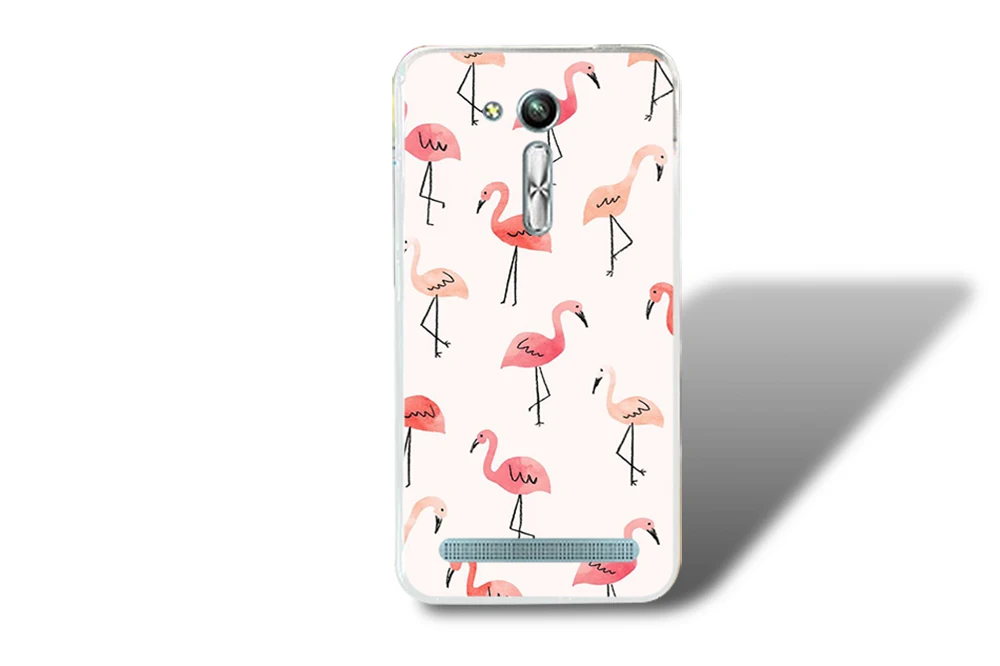 AKABEILA мягкие чехлы из ТПУ для Asus Zenfone GO 2nd Gen ZB452KG ASUS_X014D ZB450KL, 4,5 дюймов, чехол, Сумка с фламинго