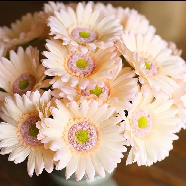 

Handmade Gerbera Artificial Flower Fashion Flower 7 Pcs/Lot Wedding Bouquet