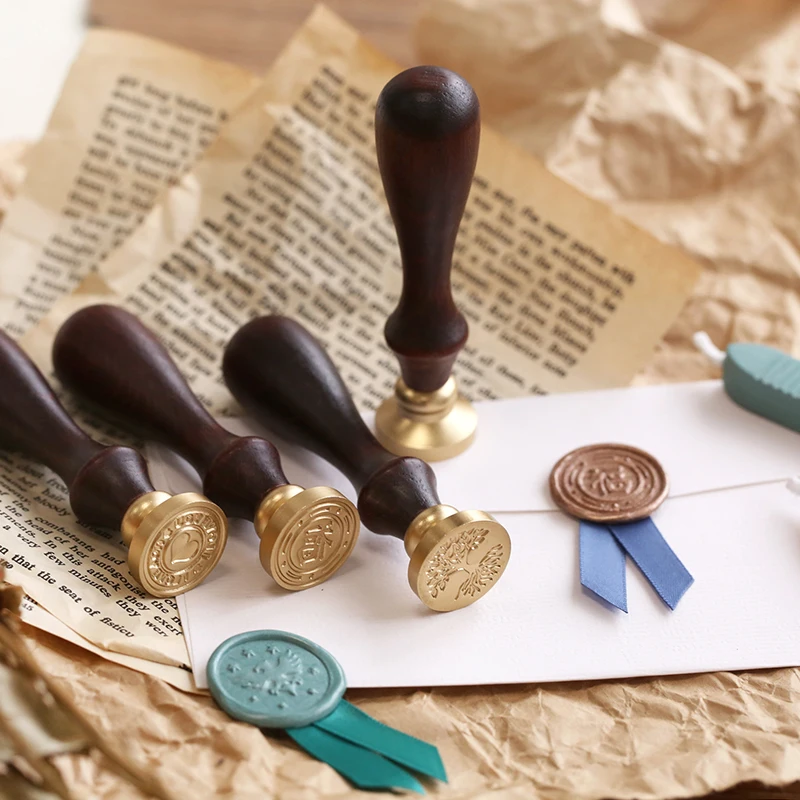 1 шт. Набор уплотнений в ретро стиле для рисования наклейки конвертов