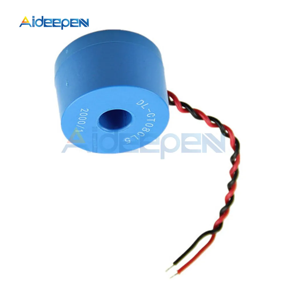 DL-CT08CL5 20A/10mA 2000/1 0~120A Micro Current Transformer | Инструменты