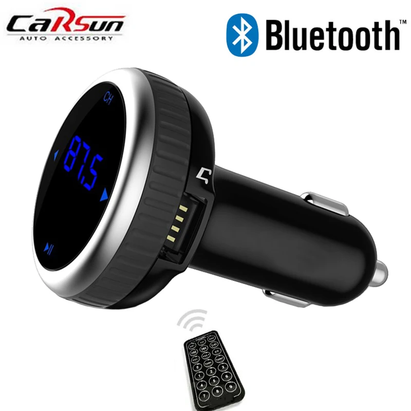 

Car Styling Hands Free 4.0 Bluetooth FM Transmitter Modulator Car Kit MP3 Player SD Card Support with Remote Control