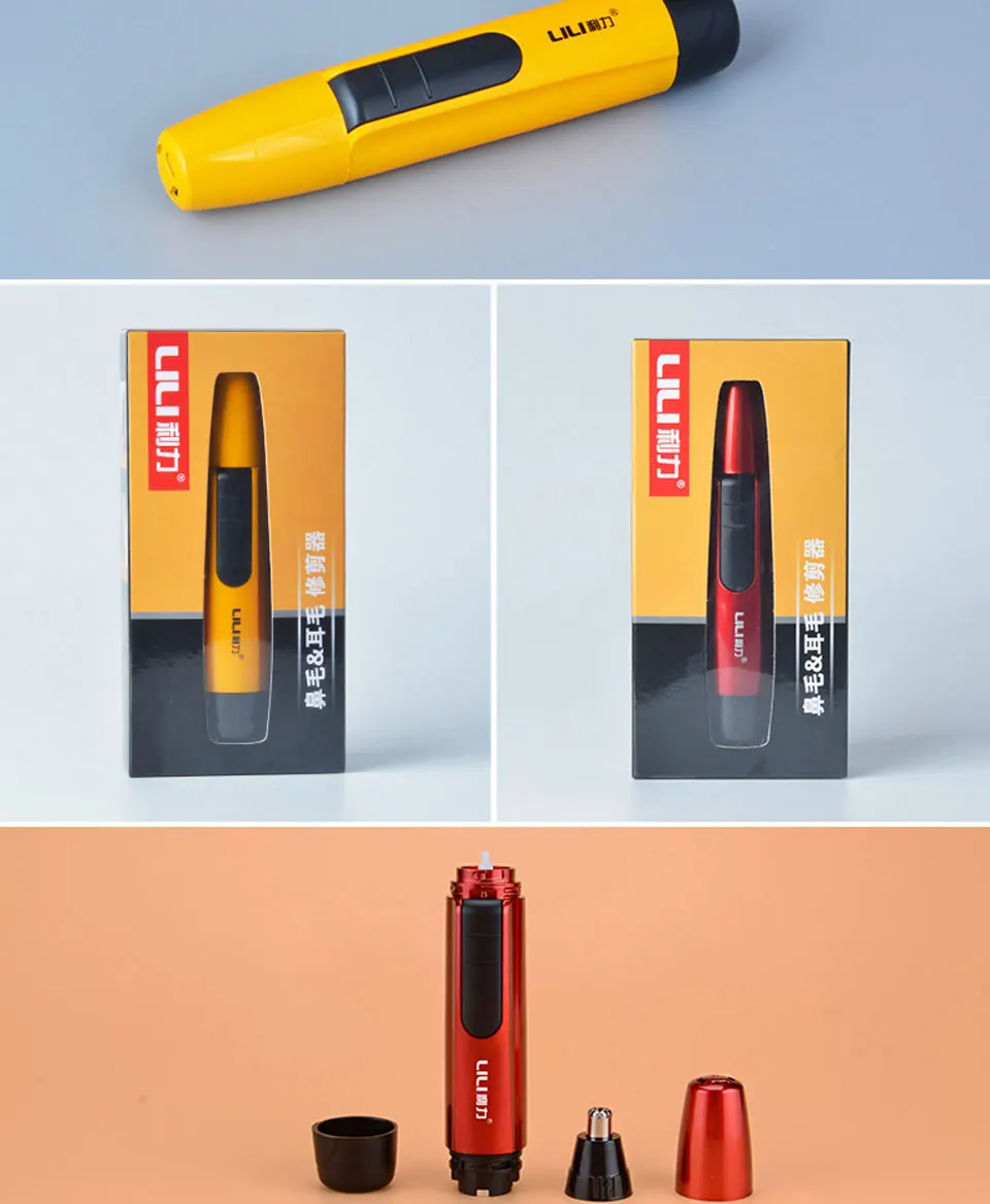 Профессиональный Электрический ушной нос шерсть Imple для мужчин t Clipper моющийся бровей бороды носа ушной Триммер Уход тример Стрижка волос для мужчин