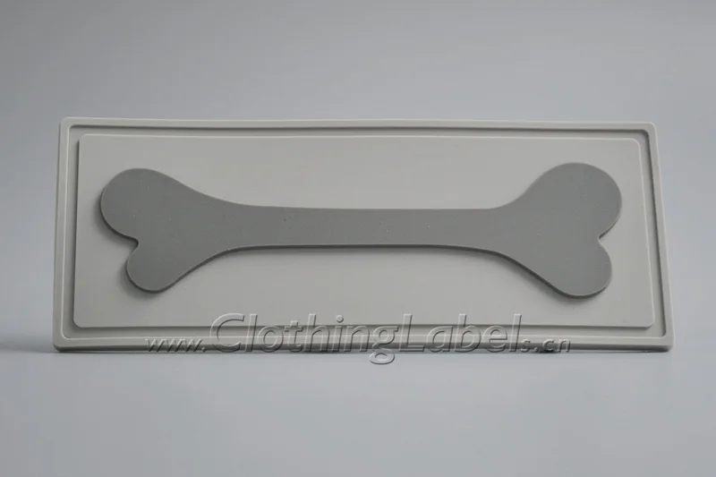 Пользовательские этикетки из ПВХ для одежды сумок обуви и т. д. рельефный логотип