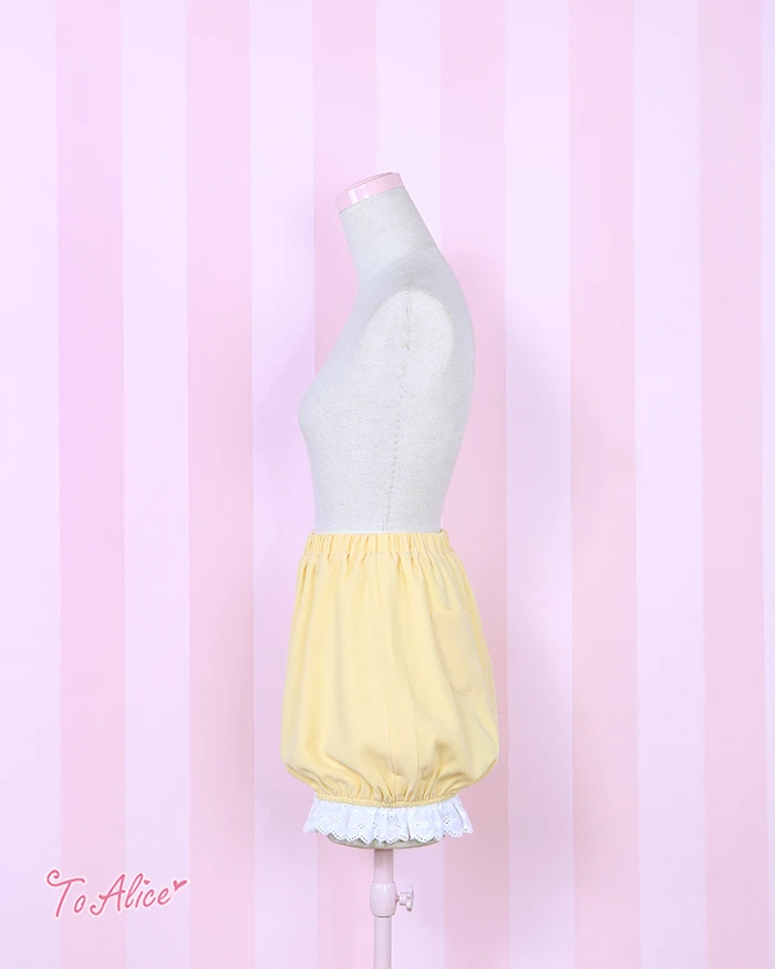 Дешевая Милая желтая хлопчатобумажная летняя юбка в любом размере | Женская