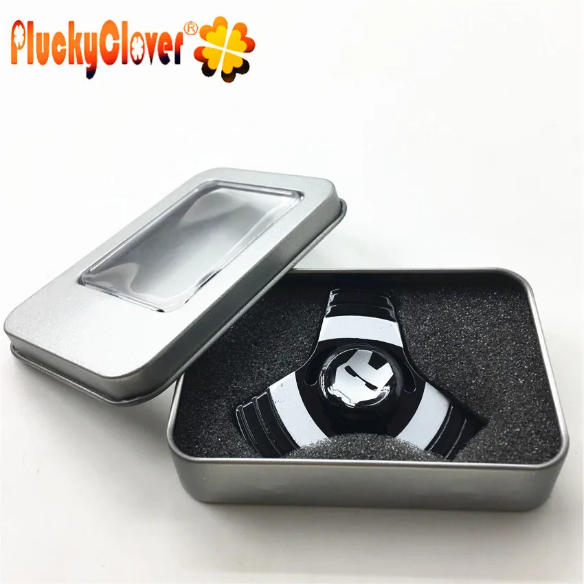 1 шт. Железный человек Tri-spinner колесо Спиннер металлический Железный человек ручной Спиннер EDC гироскоп Figet игрушка спинер для Autistress детей взрослых