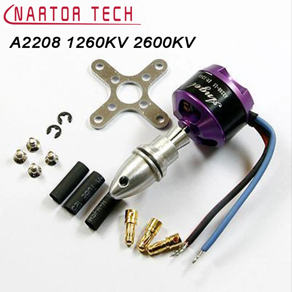 Brushless Motor SUNNYSKY Angel A2208 KV1260 KV2600 2-3s for Multicopter RC Airplane Helicopter | Parts &amp Accs
