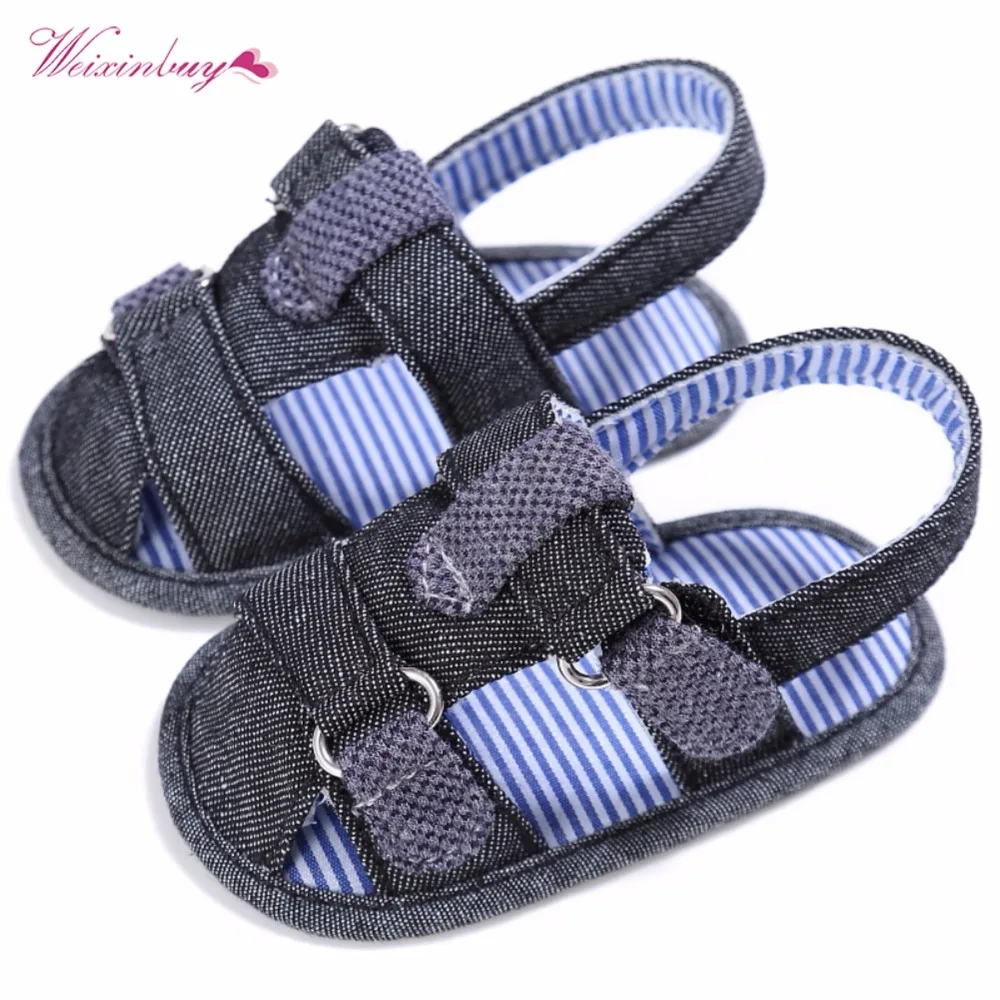 2019 Summer Baby Kids Closed Toe Sandals Denim Sport Girls Boys shoes Toddler children |